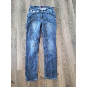 Philanthropic Denim Jeans Womens Size 14 Embellished Pockets Blue‎ #19